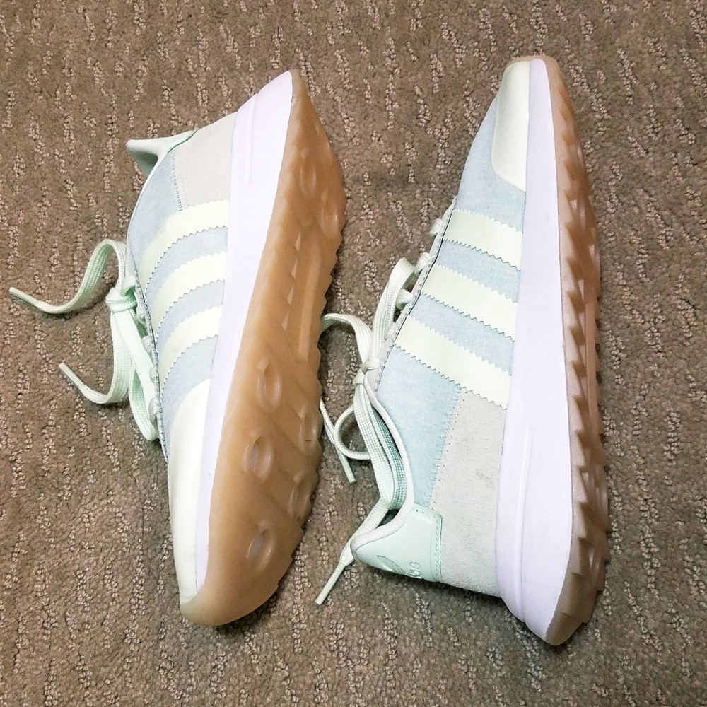 Adidas Flashback Mint Green Shoes - Picture 4 of 6